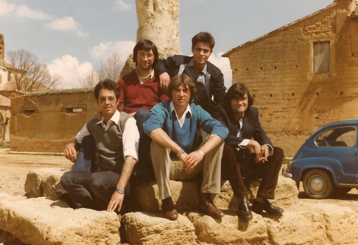 Mis amigos y yo en 1981