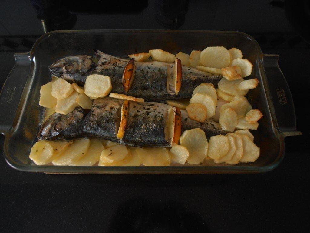 Chicharro al horno